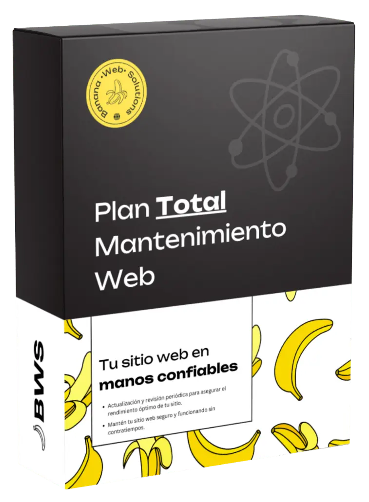 Caja de Presentación Mantenimiento Web